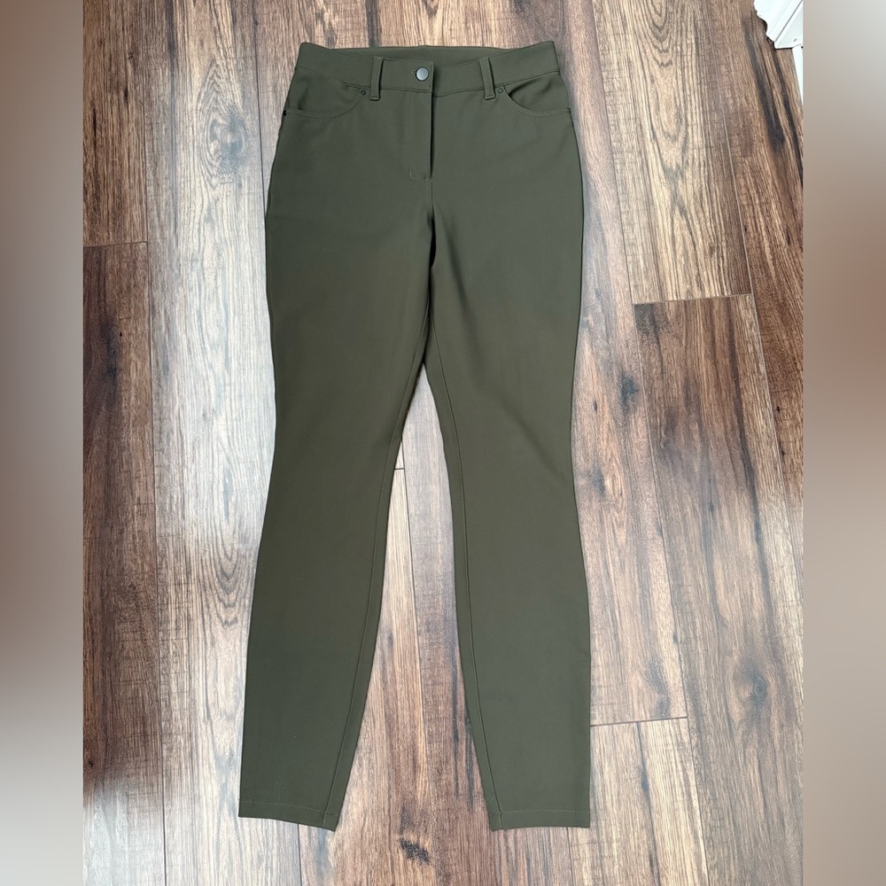 New Lululemon Olive Green 5 Pockets Pants 28